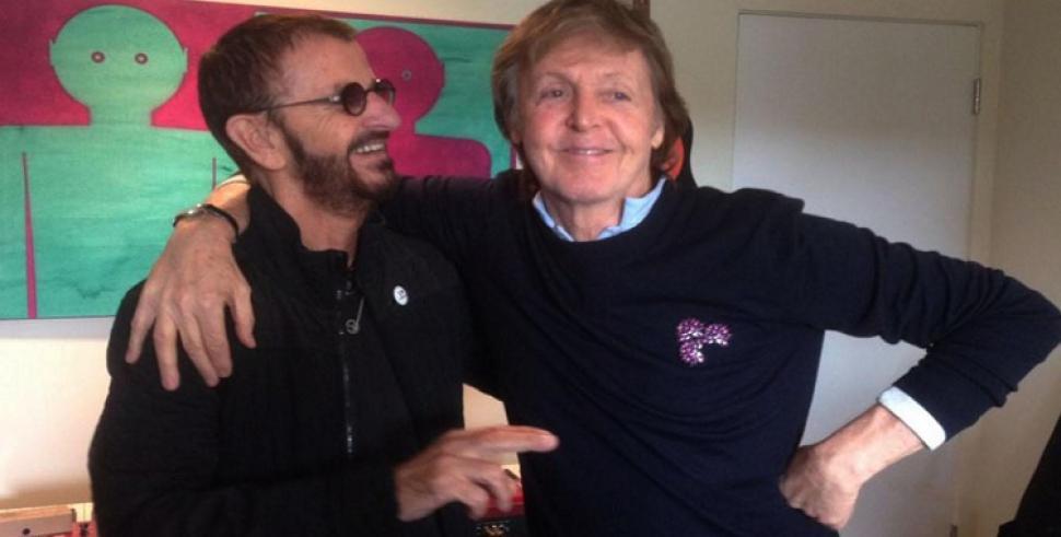 Paul McCartney y Ringo Starr juntos otra vez