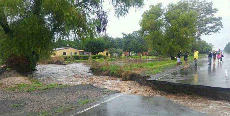 Así están las rutas tucumanas afectadas por las lluvias e inundaciones