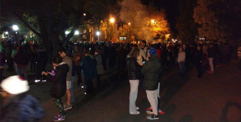 Incidentes y heridos en Santa Cruz durante una protesta contra Cristina y Alicia Kirchner