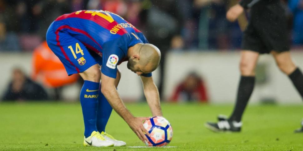 “Lo tomo como algo anecdótico”: qué dijo Mascherano tras su primer gol en Barcelona