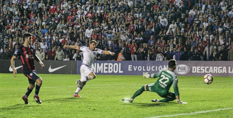 San Lorenzo perdió en Uruguay y quedó eliminado de la Copa Sudamericana
