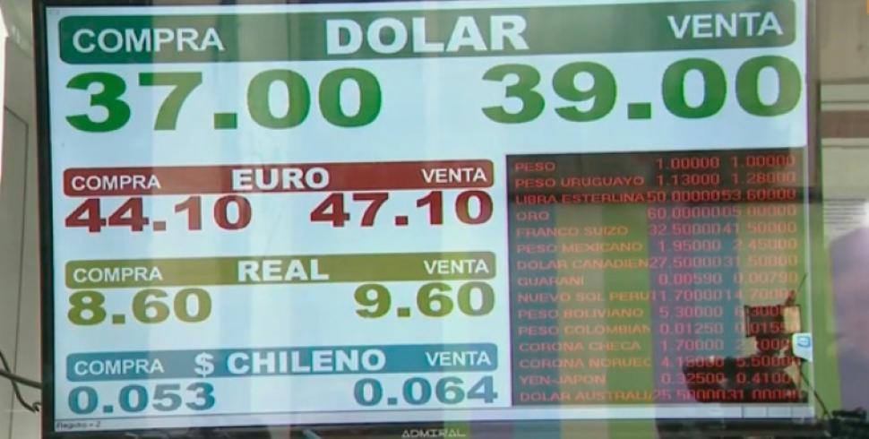 El dólar se retrajo y cerró la semana en $38,90