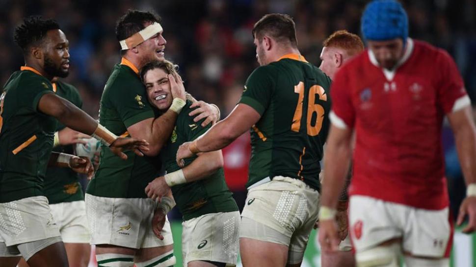 Sudáfrica venció a Gales y llega a la final del Mundial de Rugby de Japón