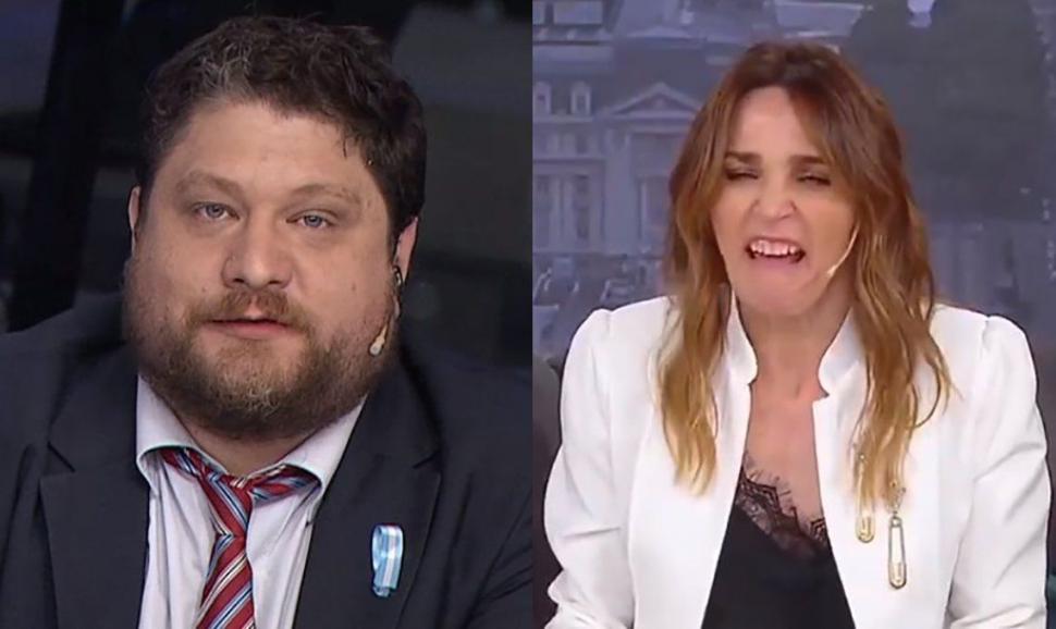 Video: Nicolás Wiñazki no dejó pasar la burla de Verónica Lozano. Sí, soy gordo, pelo..., judío