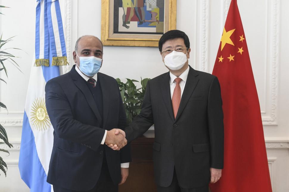 Manzur analizó con embajador de China una agenda de temas bilaterales