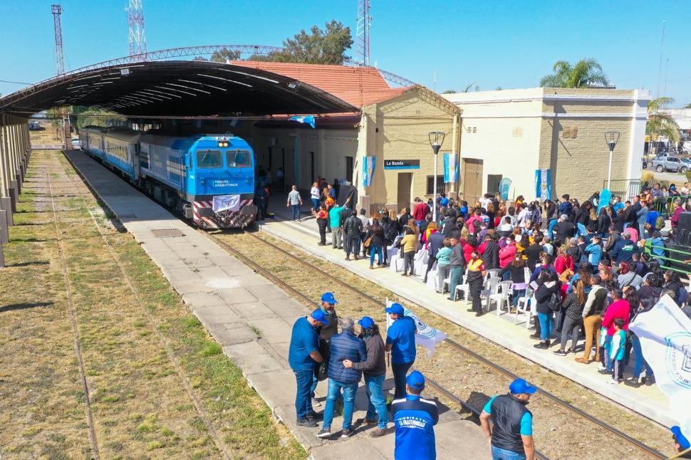 Después de 31 años, un tren de pasajeros conectará a La Banda con Fernández