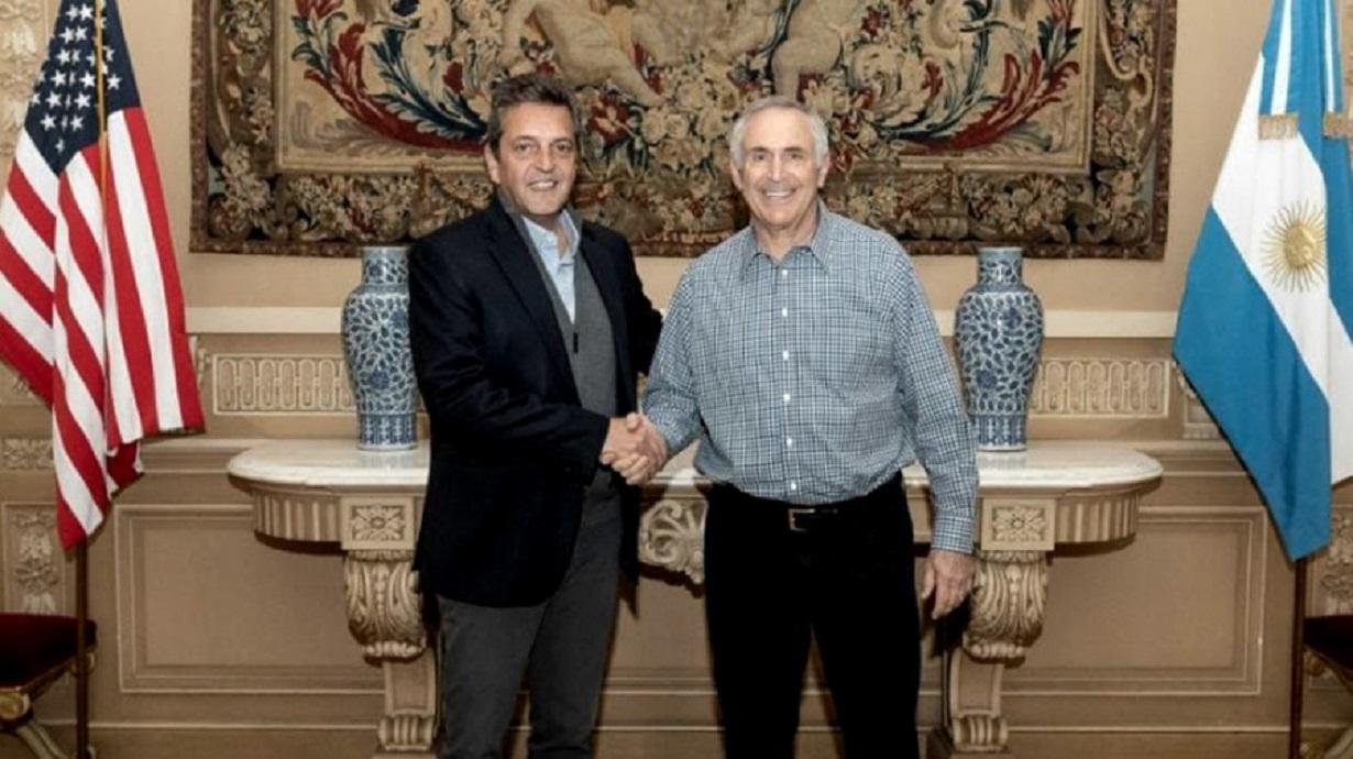 Sergio Massa mantuvo un encuentro con el embajador de Estados Unidos