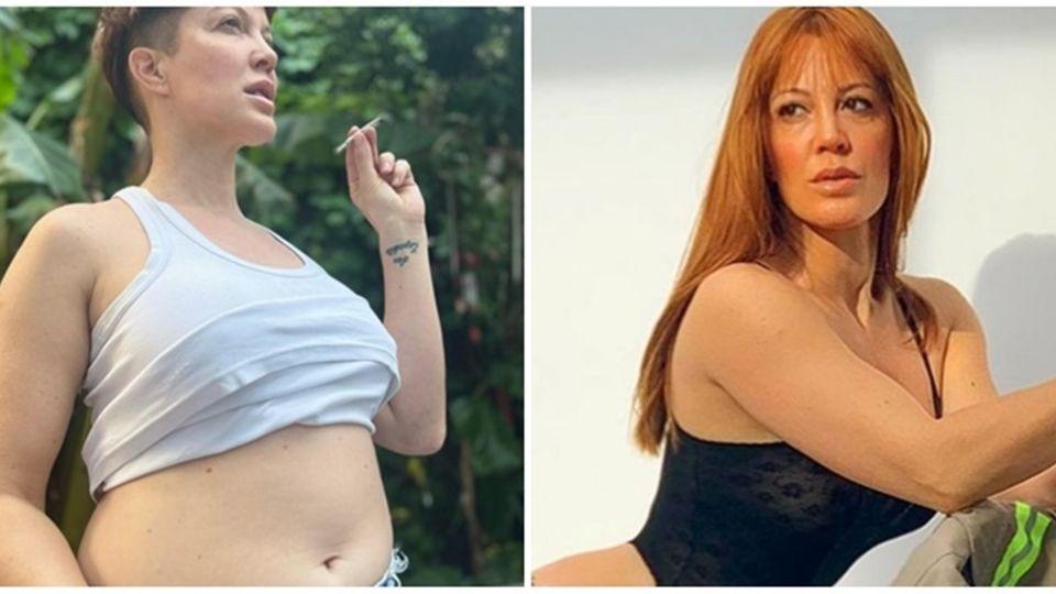 El rotundo cambio físico de Miriam Lanzoni: En estos cuatro meses llevo subidos 10 kilos