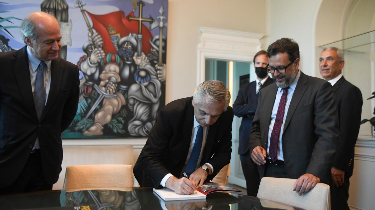 El Presidente se reunió con representantes del Consejo Empresarial Chile-Argentina