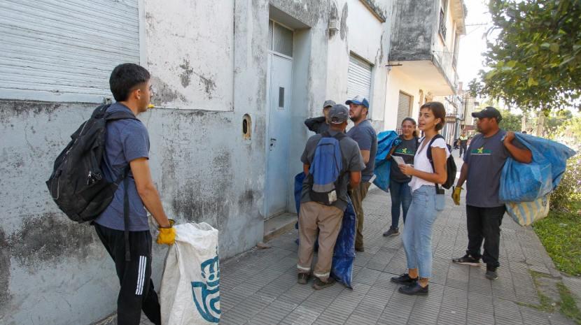 Tafí Viejo: implementaron un nuevo Sistema de Recolección Diferenciada Casa x Casa