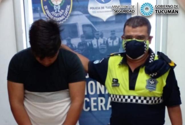 Robaron y la policía los atrapó