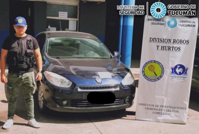 Dos aprehendidos y un vehículo secuestrado por el robo a una casa