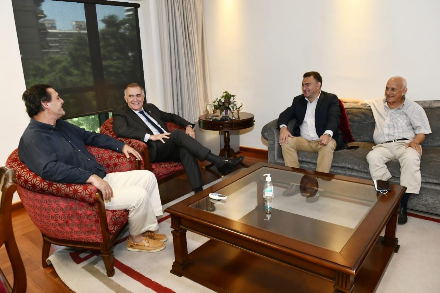 Jaldo recibió a integrantes del partido Participación Cívica