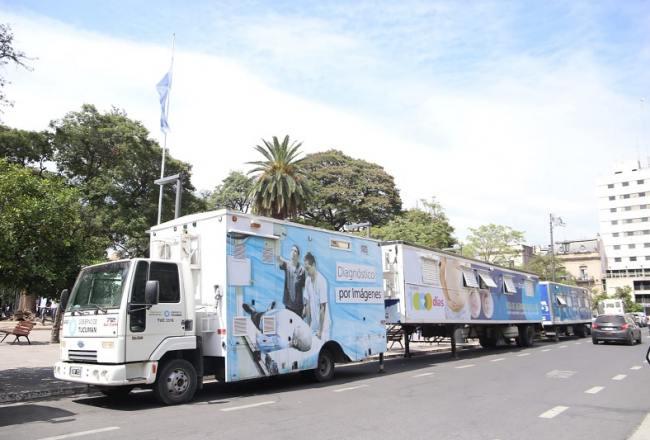 El Tráiler de Diagnóstico por Imágenes continúa brindando servicio en San Pedro de Colalao