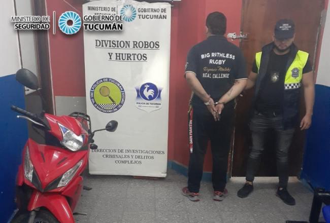 La Policía aprehendió a un joven por un robo