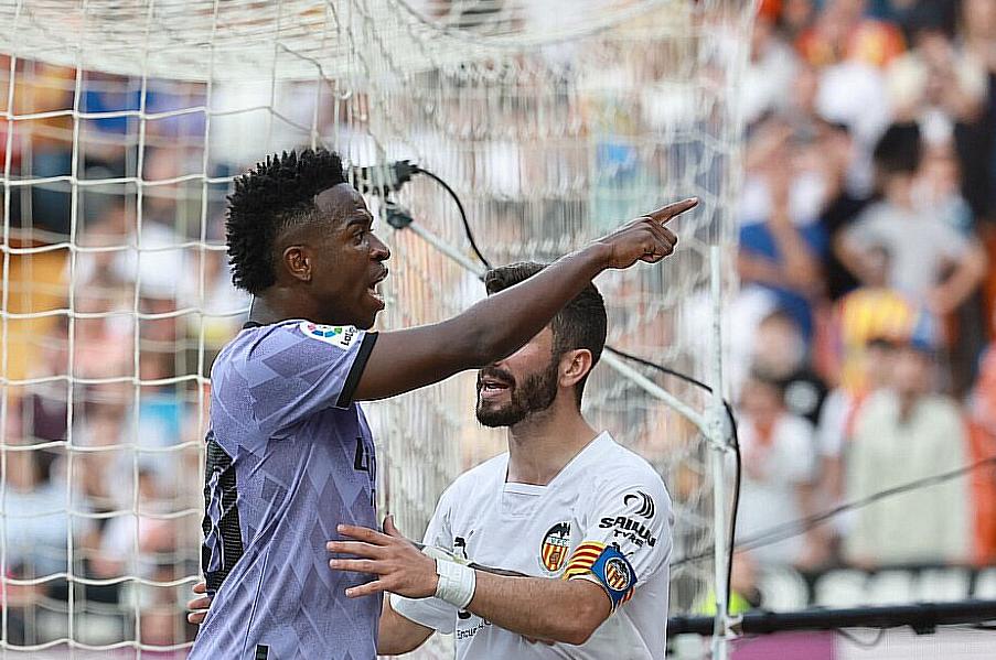 Vinicius Jr. lucha contra el racismo en España