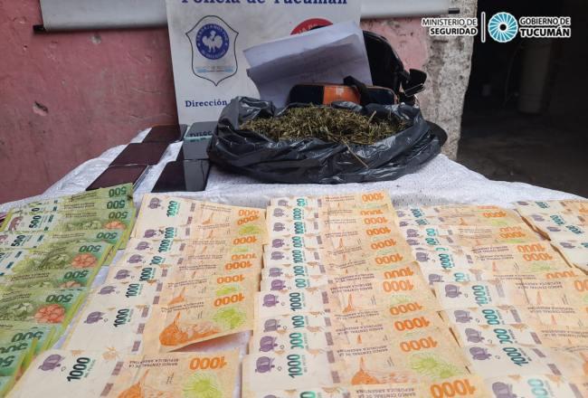 Decomisan más de 600 dosis de drogas en el barrio 11 de Marzo