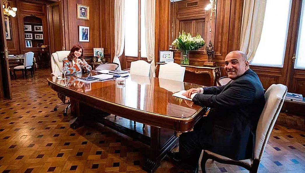 Cristina y Manzur se encuentran en el Senado para definir el rumbo político