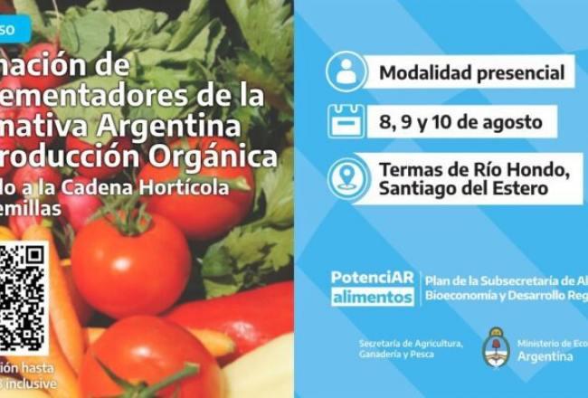 Formación de implementadores aplicado a la cadena hortícola y producción de semillas