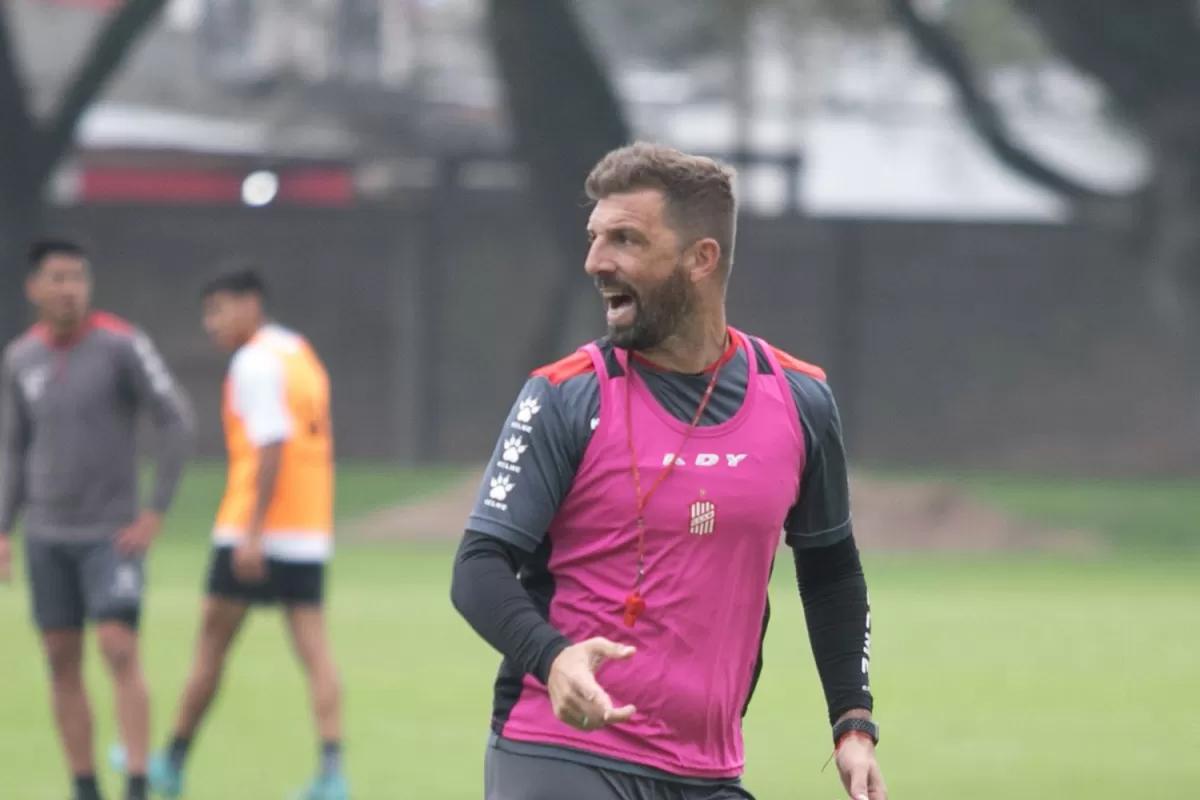 San Martín de Tucumán: Frontini definirá el equipo antes del almuerzo de mañana